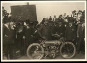 Raul Buisson, 1º classificado na corrida de motocicletas