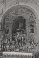 Altar-mor da igreja de Nossa Senhora da Conceição de Morelena.
