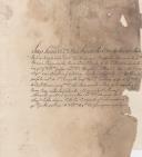 Carta do Padre Luís António Ribeiro de Novais, presbítero secular da Vila de Monsanto, Castelo Branco dirigida ao Marquês de Marialva relativa ao cargo que vagou na Igreja do Castelo de Abrantes, por falecimento do Padre Gonçalo Joaquim dos Santos.