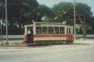 Elétrico de Sintra no Pinhal da Nazaré.