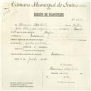 Registo de velocípede com o nº 4691, em nome de Herminia Alves Coelho, moradora em Massamá.