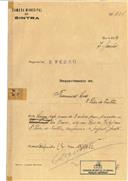 Reconstrução de moradia na Rua do Fetal, S. Pedro de Sintra, em nome de Francisco Eva, com o Processo nº OB 226/1922, com a licença de construção nº 132 de 19/06/1922.