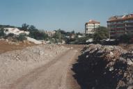 Construção de arruamentos numa localidade do Concelho de Sintra.