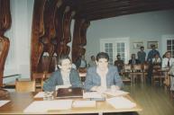 Sessão da Assembleia Municipal de Sintra na sala da Nau do Palácio Valenças.