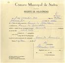 Registo de velocípede de marca Caravela, com o nº 9619, em nome de José C. Dias, morador em Arneiro dos Marinheiros.