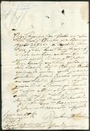 Carta enviada a Francisco José por Guilherme Bolarte Dique que se encontrava em Leiria.