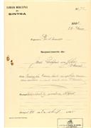 Ampliaçaõ de uma casa nas Mercês em nome de Josué Serafim da Silva com o Processo OB nº 73/1925, com a licença de construção nº 44 de 03/04/1925.