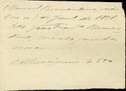 Pagamento do imposto de rendimento de foros de pomares, terras e vinhas referente ao ano de 1878.
