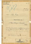 Construção de moradia na Avenida Heliodoro Salgado em Sintra em nome de Maria Domingas Cardador, com o Processo nº OB 278/1921, com a licença de construção nº 11 de 15/01/1921.