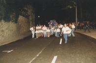 Desfile das marchas populares na Volta do Duche.