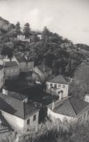 Vista parcial da Vila de Sintra com a Quinta do Relógio e a Vila Roma.