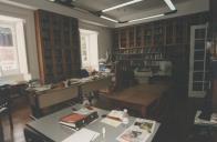 Sala de trabalho da Biblioteca Municipal de Sintra no Palácio Valenças.