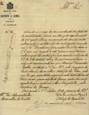 Ofício do Chefe da Repartição do Recrutamento do Governo Civil de Lisboa, C. J. de Lacerda e Melo, ao Administrador do Concelho de Sintra, informando que não compete ao Governo Civil tomar conhecimento da pretensão a que respeita o oficio nº 4, que acompanhou o requerimento de Manuel Fernandes Coelho.