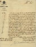 Ofício do Chefe da Repartição do Recrutamento do Governo Civil de Lisboa, C. J. de Lacerda e Melo, ao Administrador do Concelho de Sintra, informando que não compete ao Governo Civil tomar conhecimento da pretensão a que respeita o oficio nº 4, que acompanhou o requerimento de Manuel Fernandes Coelho.