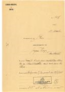 Construção de uma moradia em Mem-Martins em nome de Joaquim Pedroso com o Processo OB nº 504/1925, com a licença de construção nº 355 de 04/12/1925.