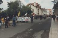 Comemoração do 25º aniversário do 25 de Abril no Largo Dr. Virgílio Horta em Sintra.