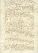 Sentença apostólica da licença matrimonial passada por Dom António Caetano Maciel Calheiros, Arcebispo de Lacedemónia, a favor de Roque Eduardo e Joaquina Maria, moradora na freguesia da Terrugem.