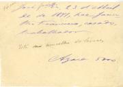 Pagamento do imposto de rendimento de foros de pomares, terras e vinhas referente aos anos de 1871 a 1872.
