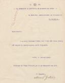 Ofício do Regedor da Regedoria da Freguesia de Almargem do Bispo, Manuel Galrão, ao Administrador do Concelho de Sintra, informando da não inserção dos desempregados na Freguesia de Almargem do Bispo.