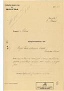 Construção de moradia na Praia das Maças em nome de Miguel Soares d'Andrade Cadete, com o Processo nº OB 45/1921, com a licença de construção nº 28 de 12/02/1921.