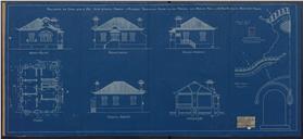Construção de uma casa na Praia das Maças em nome de José Osório Cabral de Alarcão, com o Processo OB nº 702/1923, com a licença de construção nº 4 de 05/01/192.