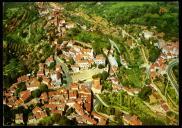 Sintra (Estremadura - Portugal) Vista aérea e ao centro o Palácio de Sintra
