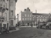 Vista Parcial da Vila de Sintra com o Hotel Central e o Café Paris.