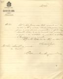 Ofício do Secretário Geral da 2ª Repartição do Governo Civil de Lisboa, Eduardo Segurado, ao Administrador do Concelho de Sintra, remetendo alvará de nomeação do regedor da paróquia de S. Pedro de Penaferrim.