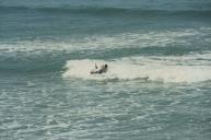 Campeonato de Bodyboard na Praia Grande.