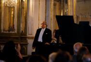 Concerto de Grigory Sokolov, no Palácio Nacional de Queluz, durante o Festival de Música de Sintra.