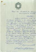 Registo de velocípede com motor Cuciolo, com o nº 6623, em nome de António Antunes, morador em Rua António Enes nº 34, Queluz.
