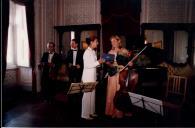 Concerto de Maria José Falcão, Aníbal Lima e Michel Gal durante o Festival de Musica de Sintra, no Palácio Nacional da Pena.