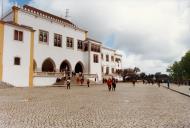 Fachada principal do Palácio Nacional de Sintra.