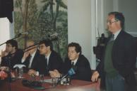 Discurso de José Cardim Ribeiro na apresentação do projeto do Museu Arqueológico de São Miguel de Odrinhas na sala da Nau do Palácio Valenças.