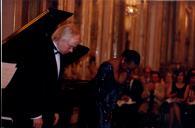 Concerto de Barbara Hendricks e Roland Pöntinen, durante o festival de música de Sintra na sala da música, no Palácio Nacional de Queluz.