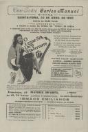 Programa do filme "O Leque de Lady Windermere" realizado por Otto Preminger com a participação de Jeanne Crain, Madeleine, Carroll, George Sanders, Richard Greene e Martita Hunt.