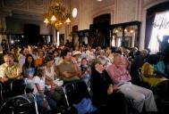 Público a assistir ao Concerto de piano com Luísa Tender, no Palácio Nacional da Pena, durante o Festival de Música de Sintra.