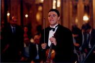 Concerto com Vag Papian e Maxim Vengerov, durante o festival de música de Sintra, na sala de música do Palácio Nacional de Queluz.