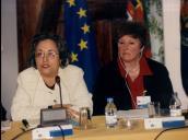 Reunião da FESU "mulheres, violência e segurança urbana", na sala da Nau, Palácio Valenças.