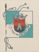 Estandarte com Brasão da Vila de Colares.