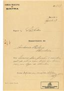 Construção de uma moradia na Abrunheira em nome de António Hilário, com o Processo nº OB 339/1920, com a licença de construção nº 153 de 22/09/1920.