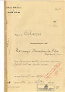Construção de moradia em Azenhas do Mar, em nome de Domingos Bernardino da Silva, com o Processo OB nº 192/1924, com a licença de construção nº 338 de 20 /07/1924.