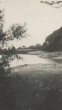 Vista parcial da Lagoa Azul na serra de Sintra.