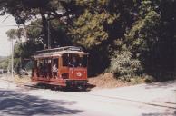 Elétrico no Pinhal da Nazaré.