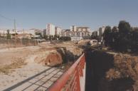 Visita às obras no terminal de Monte Abraão durante assinatura do protocolo para o Dia Europeu sem carros nas cidades.