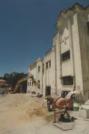 Obras de recuperação do Cine Teatro Carlos Manuel.