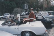 Desfile de automóveis antigos, na Volta do Duche em Sintra.