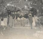 Quermesse durante as festas de Nossa Senhora do Cabo Espichel, na freguesia de Santa Maria, no Bairro das Flores, Estefânia, Sintra.