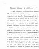 Documento sobre os mouros forros de Colares.