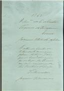 Autos de contas de testamento de António Joaquim, morador em Fervença, freguesia da Terrugem.